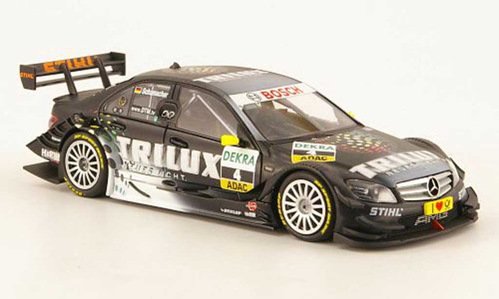 Mercedes Classe C DTM 1/43 Minichamps DTM No.4 TriluxTeam AMG-2009 modelauto