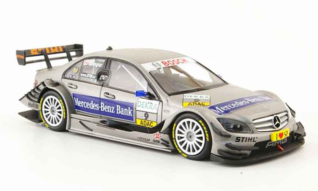 Mercedes Classe C 1/43 Minichamps DTM No.9 Benz Bank DTM 2009 modelauto