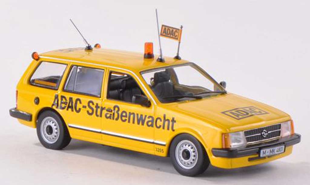 Opel Kadett D 1/43 Minichamps D Caravan ADAC-Strassenwacht 1979 modelauto
