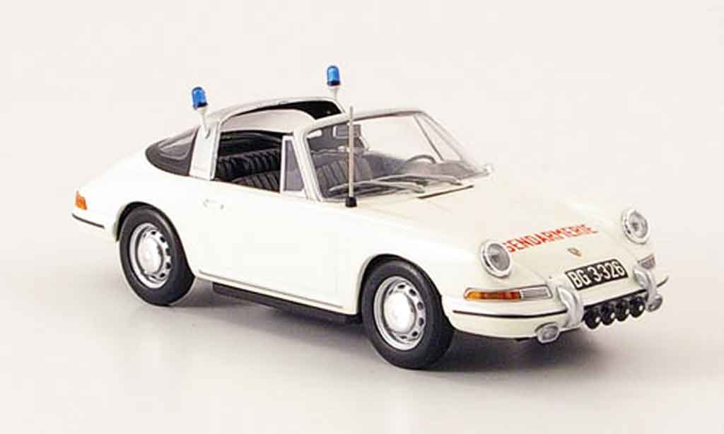 Porsche 911 Targa 1/43 Minichamps Targa Targa Gendarmerie osterreich 1965 modelauto