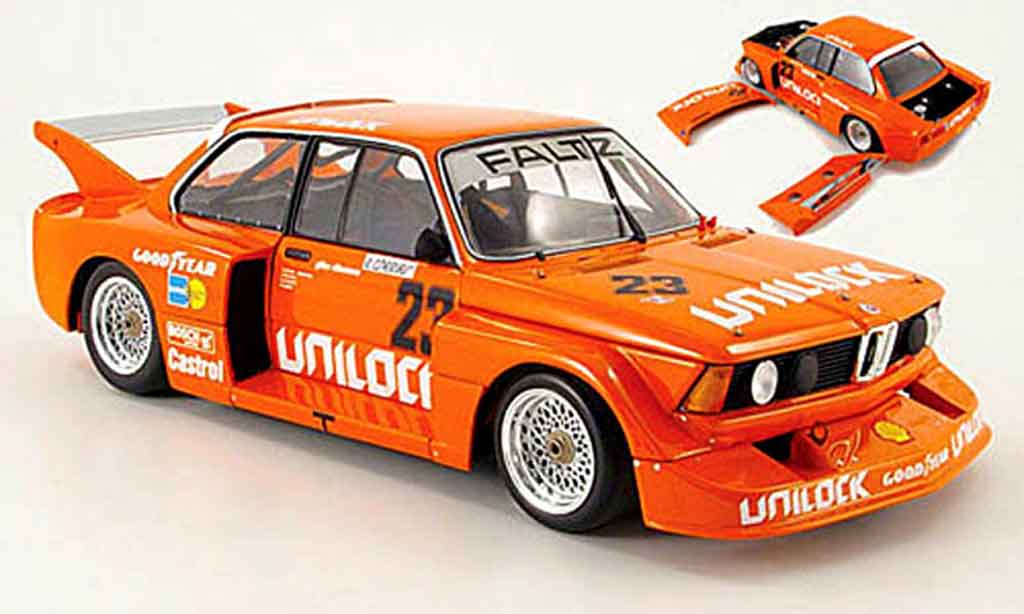 Bmw 320 E21 1/18 Minichamps E21 i gruppe 5 no.23 unilock 6h motorsport 1977 modelauto