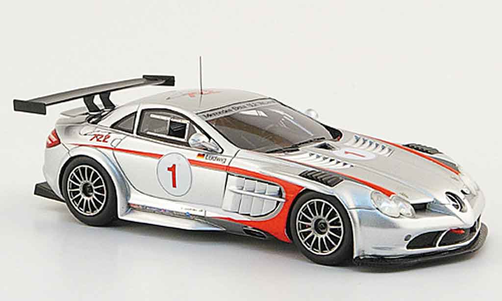 Mercedes SLR 1/43 Spark McLaren 722 GT (R 199) No.1 Club Trophy 2008 modelauto