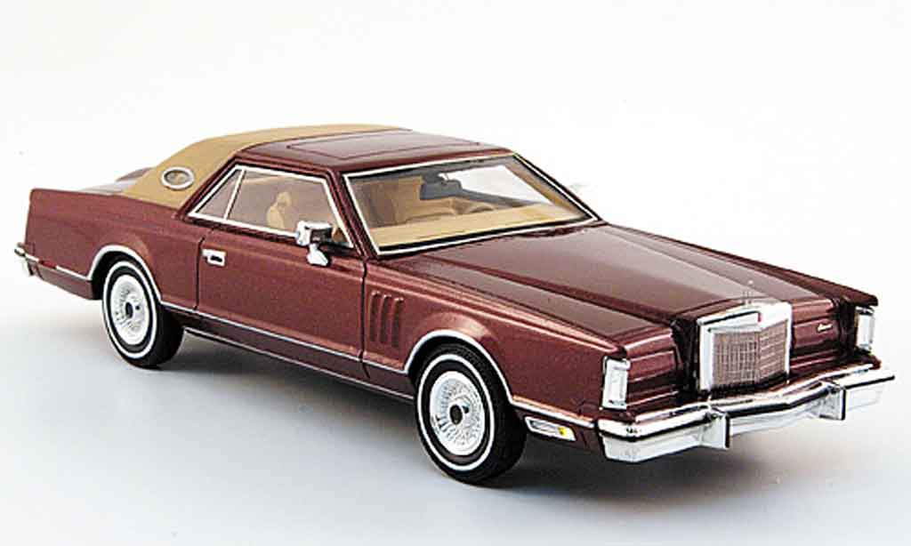 Lincoln Continental 1979 1/43 Premium X 1979 MK V rood modelauto
