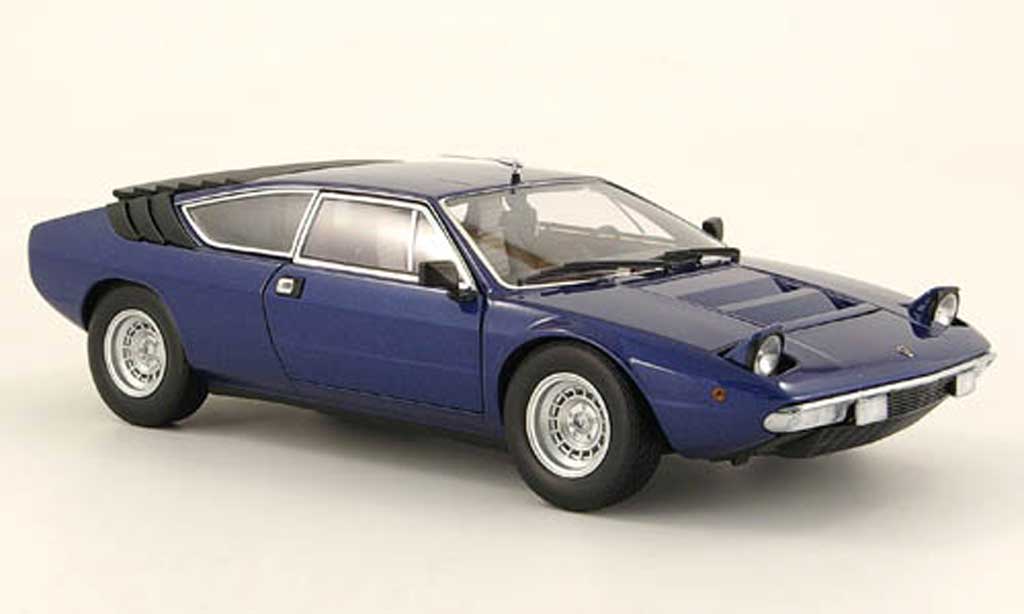 Lamborghini Urraco 1/18 Kyosho p250 blauw modelauto