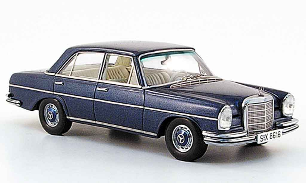 Mercedes 280 1971 1/43 Spark 1971 SE 3.5 (W 108) blauw 1971 modelauto