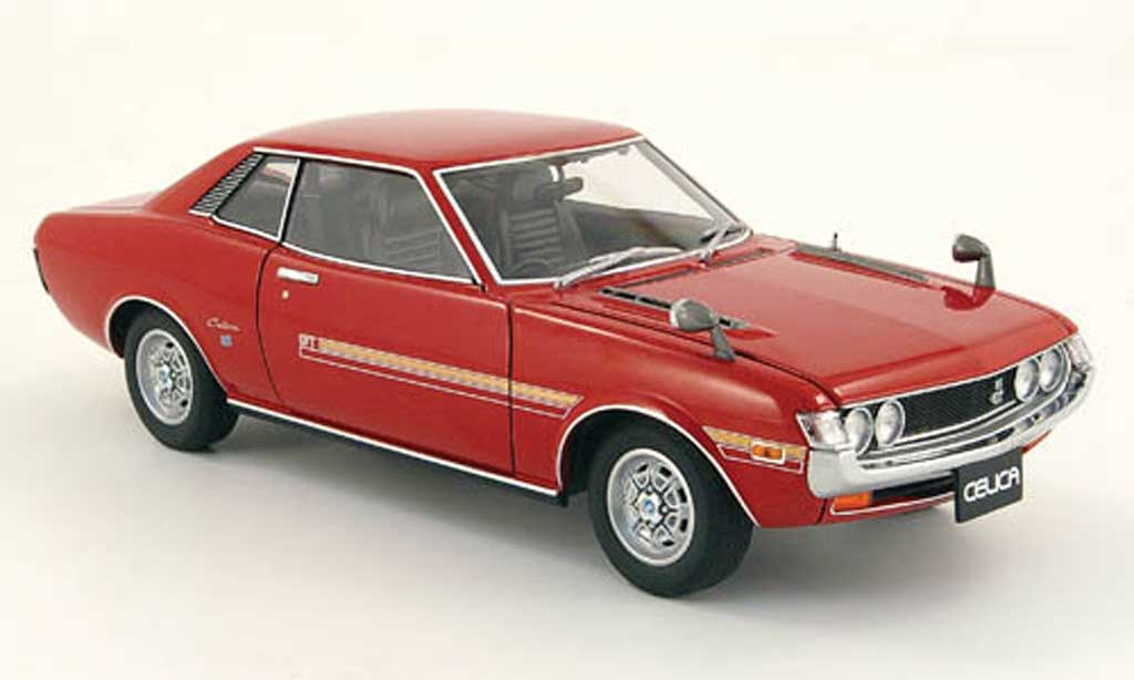Toyota Celica 1600 GT 1/18 Autoart 1600 GT (ta22) rood modelauto