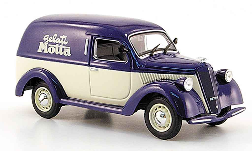 Lancia Ardea 1/43 Starline 800 furgoncino blauw wit gelati motta 1951 modelauto