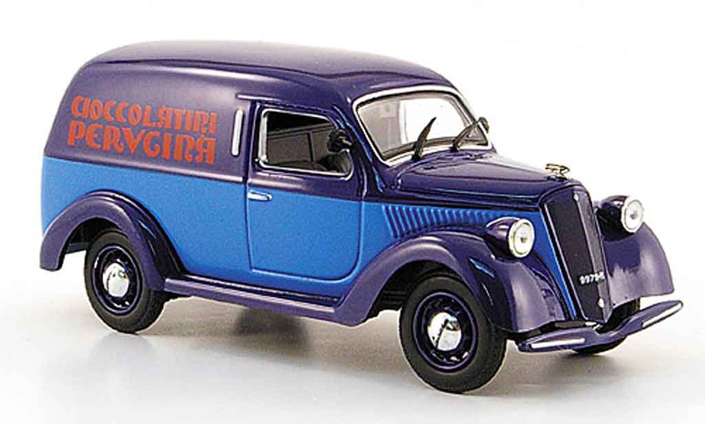 Lancia Ardea 1/43 Starline 800 furgoncino blauw blauw perugina 1951 modelauto