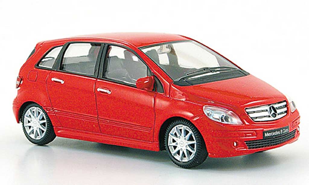 Mercedes Classe B 1/43 Mondo Motors rood modelauto