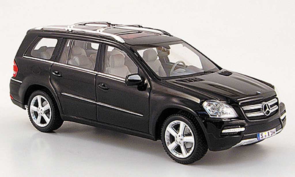 Mercedes Classe GLK 1/43 Minichamps (X164) zwart 2009 modelauto