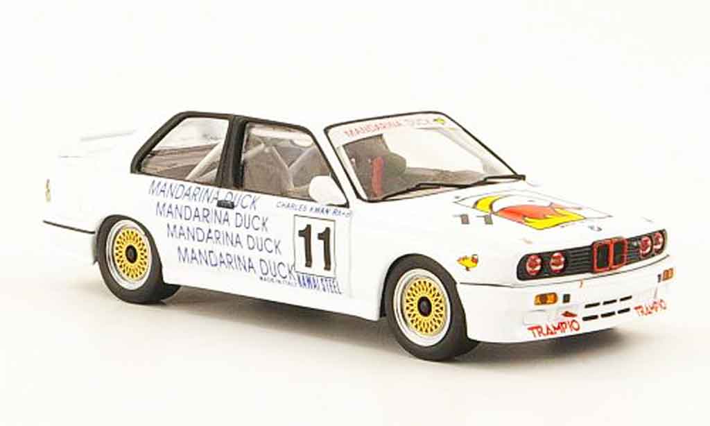 Bmw M3 E30 1/43 ixo E30 No.11 Mandarina Duck Macau Guia Race 1989 modelauto