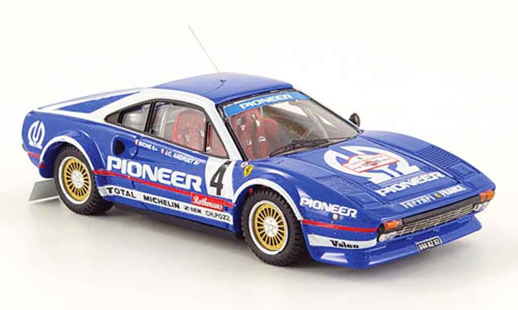 Ferrari 308 GTB 1/43 Best GTB no.4 pioneer tour de france 1982 modelauto