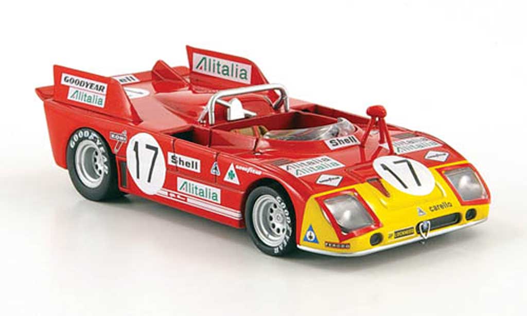 Alfa Romeo 33.3 1972 1/43 M4 1972 TT No.17 24h Le Mans Marko / Elford modelauto