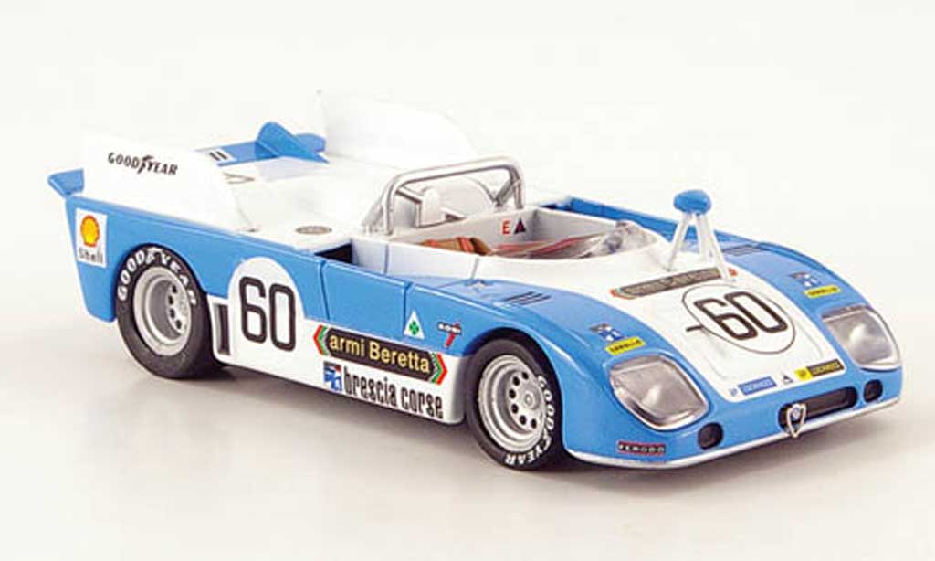 Alfa Romeo 33.3 1973 1/43 M4 1973 TT No.60 24h Le Mans Facetti / Zeccoli modelauto