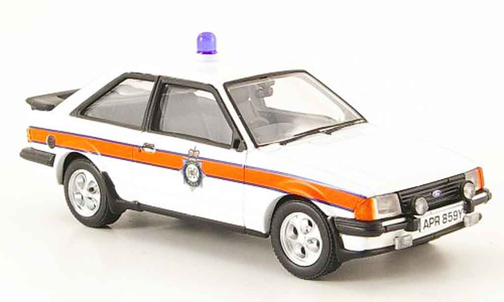 Ford Escort XR3 1/43 Vanguards XR3 i Dorset Politie MK3 modelauto