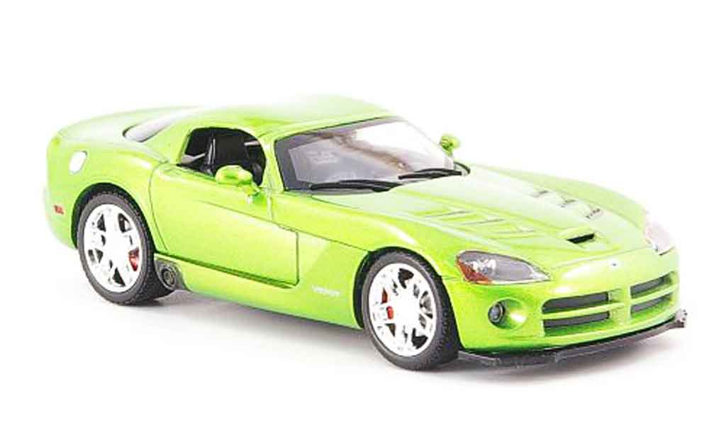 Dodge Viper SRT 10 1/43 Norev SRT 10 SRT10 Coupe grun 2008 modelauto