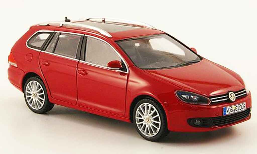 Volkswagen Golf VI 1/43 Provence Moulage VI variant rood 2009 modelauto