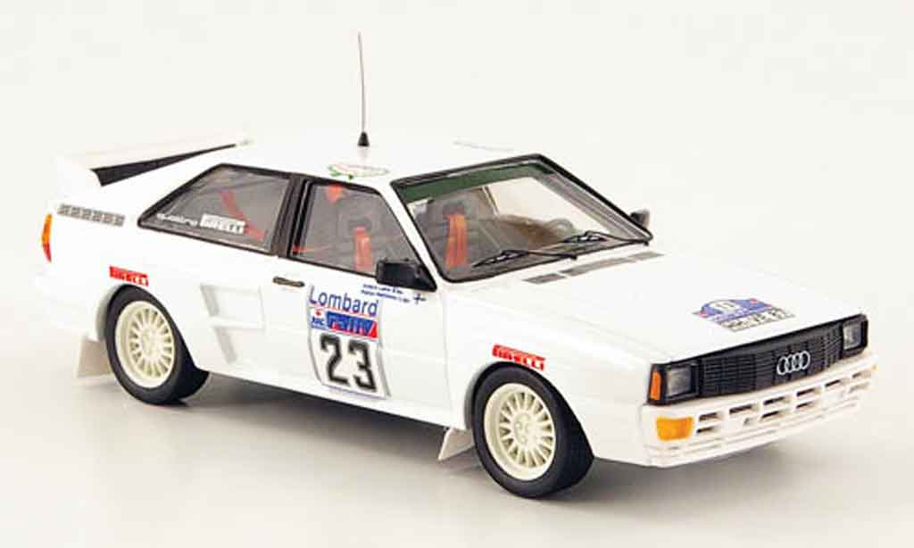 Audi Quattro 1/43 Trofeu No.23 Laine Hokkanen Rally England 1983 modelauto