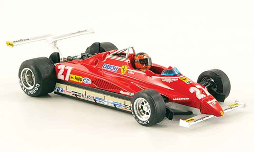 Ferrari 126 1982 1/43 Brumm 1982 C2 turbo no.27 g.villeneuve gp usa west modelauto