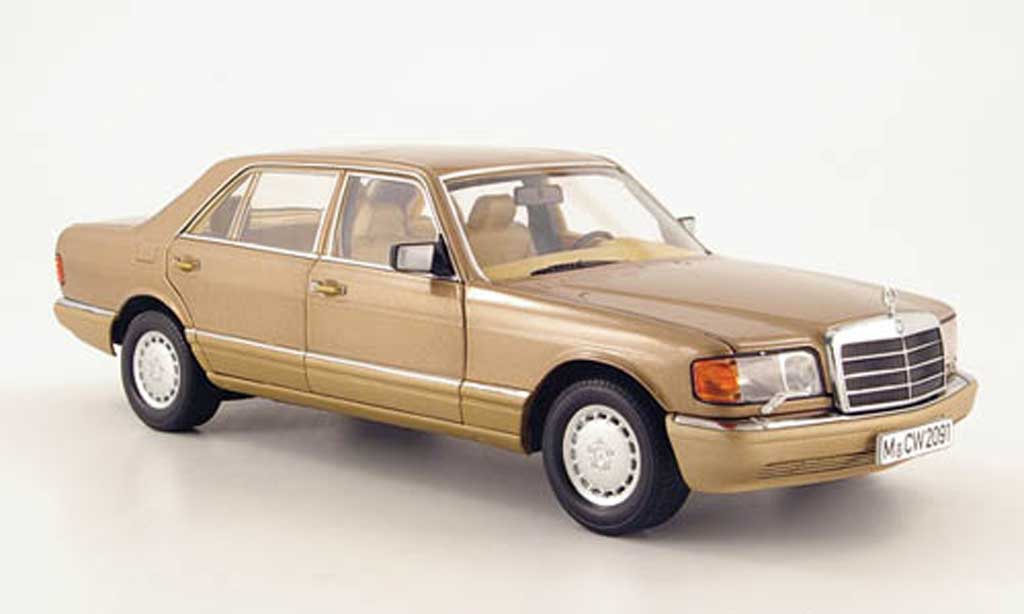 Mercedes 560 SEL 1/18 Norev SEL (w126) or sondermodell mcw le 1.400 1985 modelauto