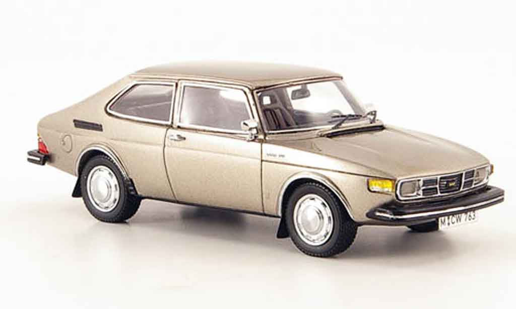Saab 99 1/43 Neo Combi Coupe grijs edition liavecee 300 1975 modelauto