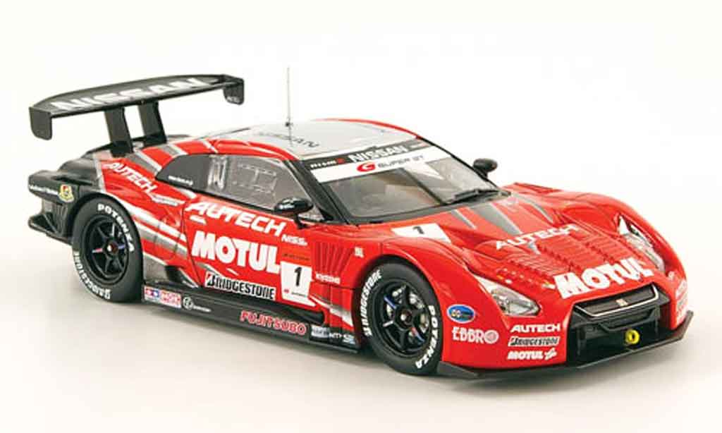 Nissan Skyline R35 1/43 Ebbro JGTC R35 GT R No.1 Motul Autech Super GT Fuji 2009 modelauto