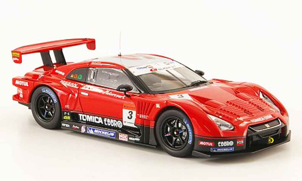 Nissan Skyline R35 1/43 Ebbro R35 GT R No.3 Tomica SGT 500 Fuji 2009 modelauto