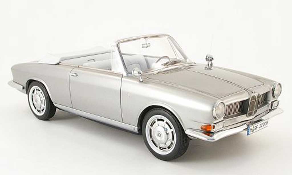 Bmw 3200 1/18 Neo cabrio bertone grijs modelauto