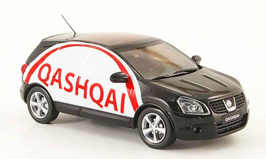 Nissan 350Z 1/43 J Collection JGTC Qashqai zwart Werbefahrzeug Linkslenker 2007 modelauto
