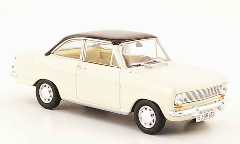 Opel Kadett A 1/43 Starline A coupe beige zwart 1963 modelauto