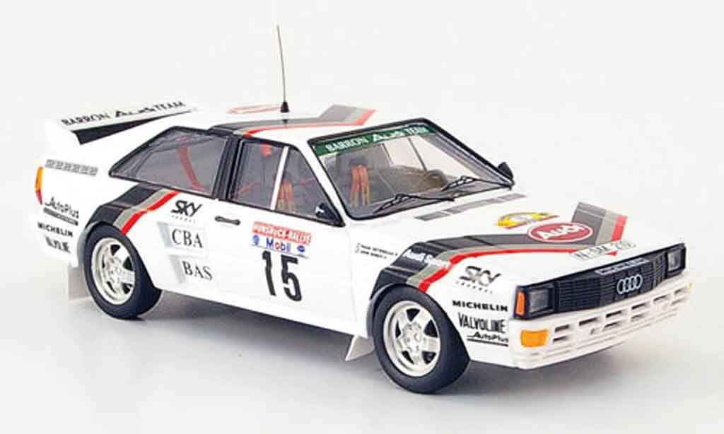 Audi Quattro 1/43 Trofeu No.16 Bosch Oosterbaan Rally Hunsruck 1985 modelauto