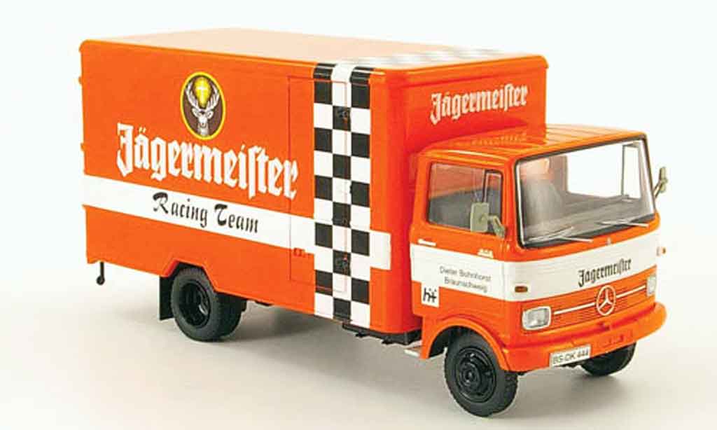 Mercedes LP 608 1/43 Schuco Kasten Jagermeister Racing Team modelauto