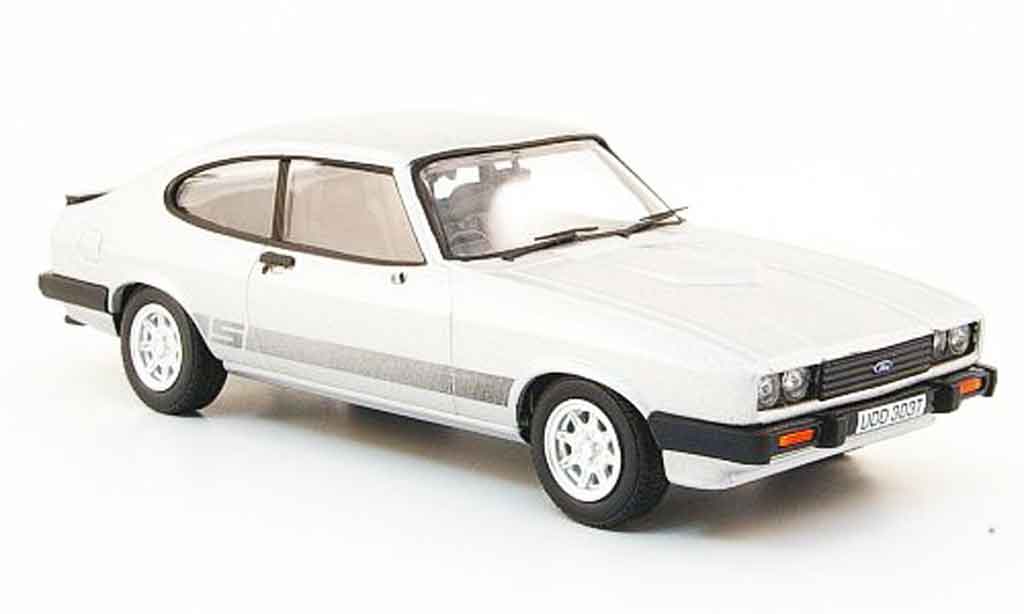 Ford Capri 1/43 Vanguards MKIII 3.0S grijs modelauto