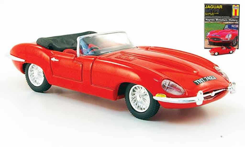 Jaguar E-Type 1/43 Corgi roadster rood modelauto