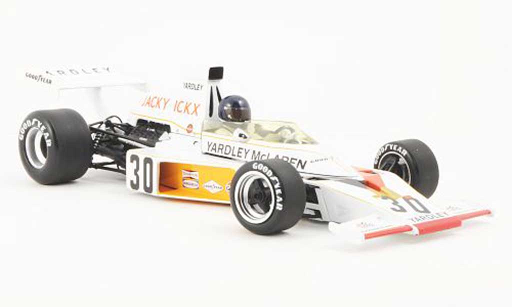 McLaren F1 1973 1/18 Minichamps 1973 Ford M23 No.30 Yardley J.Ickx GP Deutschland 1973 modelauto