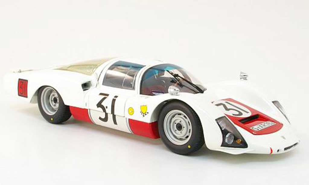 Porsche 906 1966 1/18 Minichamps 1966 lh no.31 porsche sytem engineering 24h le mans h.herrmann / h.linge modelauto