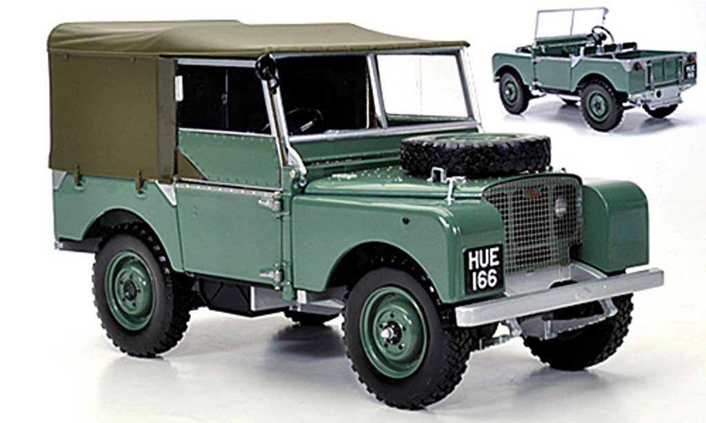 Land Rover 80 1/18 Minichamps grun RHD modelauto