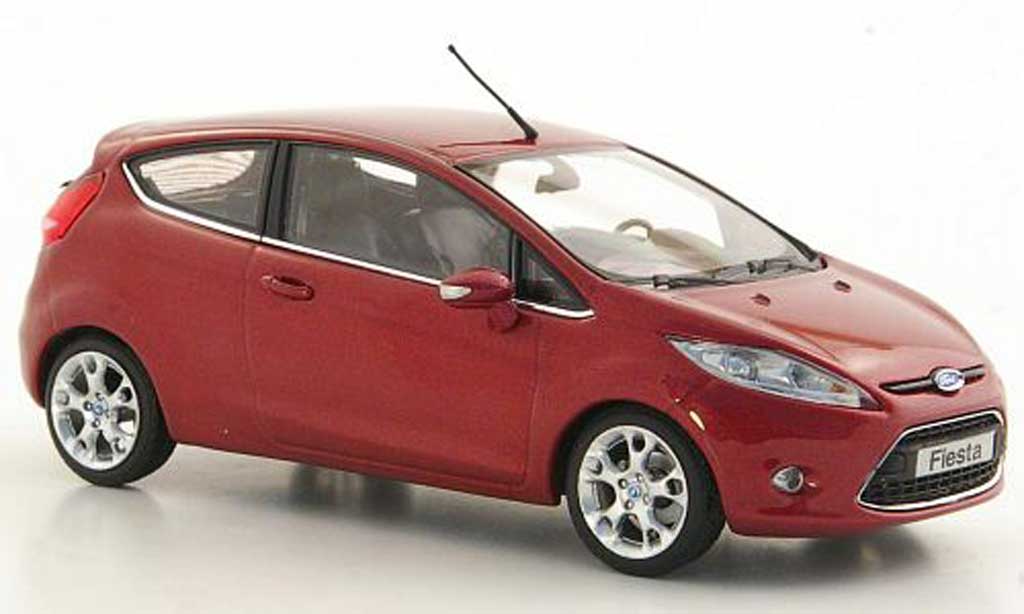 Ford Fiesta 1/43 Minichamps Mk VII lila 3-Turer 2008 modelauto