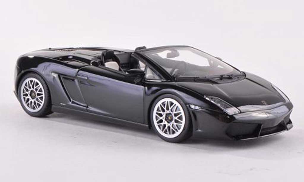 Lamborghini Gallardo LP560-4 LP560-4 1/43 Minichamps Spyder zwart 2009 modelauto
