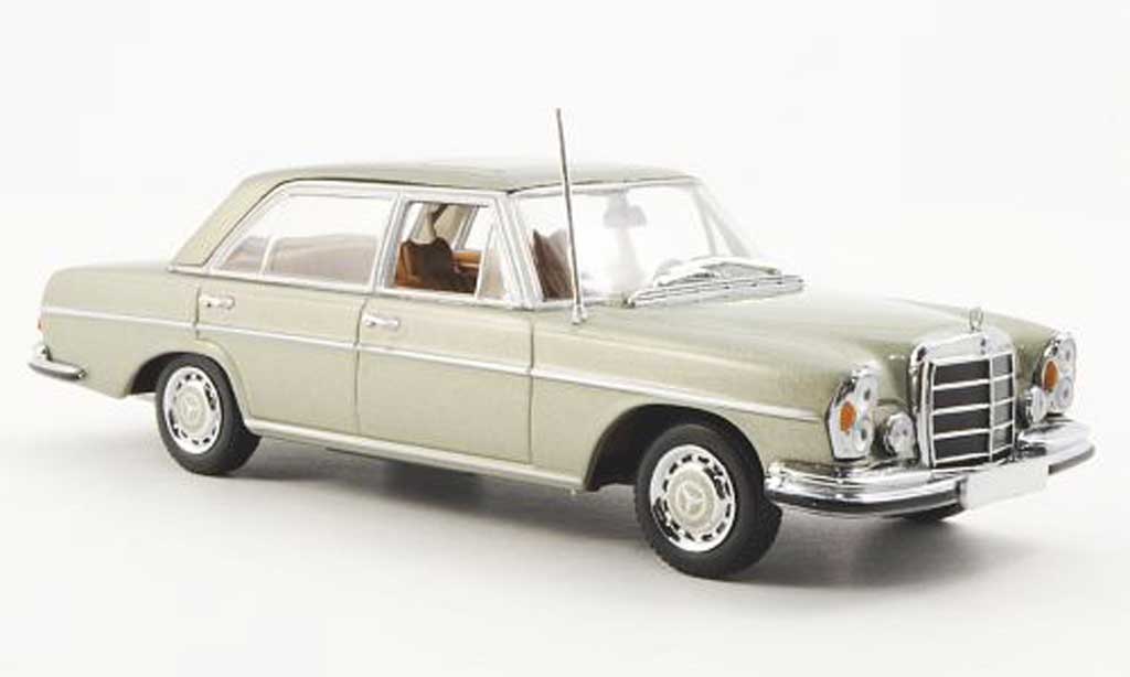 Mercedes 300 SEL 1/43 Minichamps SEL 6.3 (W109) grun 1968 modelauto