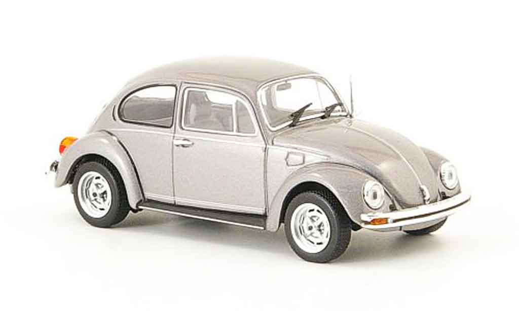 Volkswagen Coccinelle 1/43 Minichamps 1200 grijs 1985 modelauto