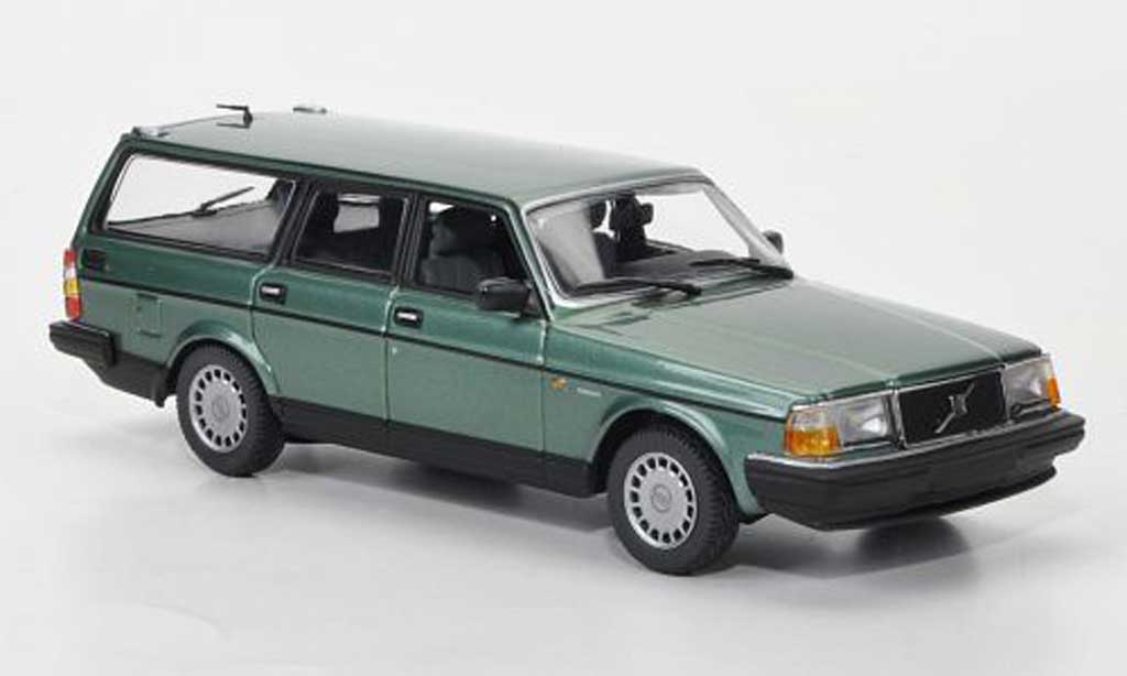 Volvo 240 GL 1/43 Minichamps GL Stationwagen grun 1986 modelauto