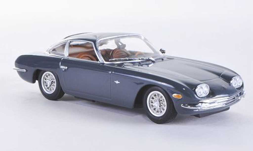 Lamborghini 400 GT 1/43 Minichamps 2+2 grijs 1966 modelauto