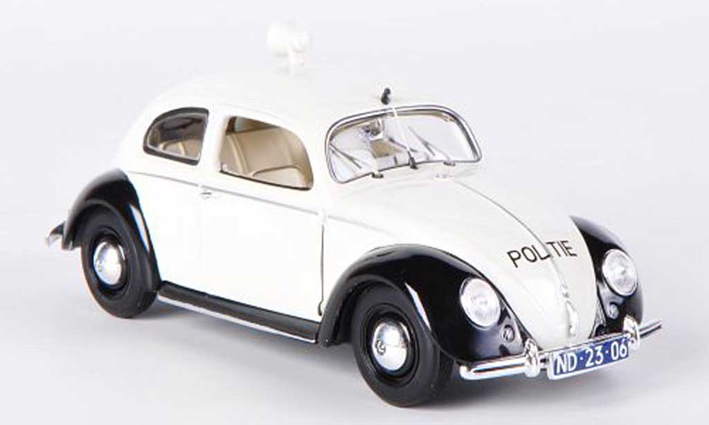Volkswagen Kafer 1/43 Minichamps 1200 Export Politie Politie (NL) 1951 modelauto