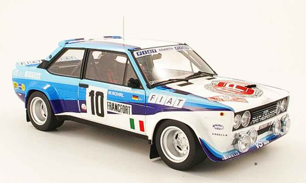 Fiat 131 Abarth 1/18 Kyosho Abarth no.10 sieger rallye monte carlo 1980 modelauto