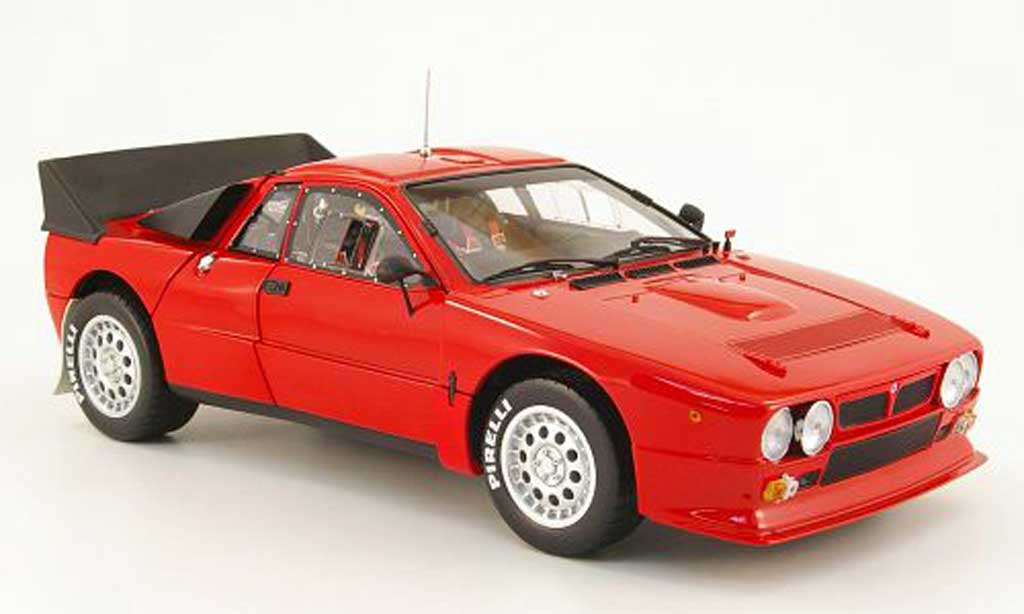 Lancia 037 1/18 Kyosho rallye rood modelauto