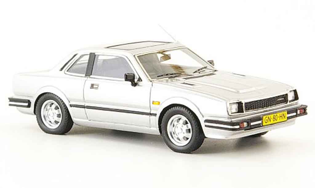 Honda Prelude 1/43 Neo MK I grijs metallic 1981 modelauto