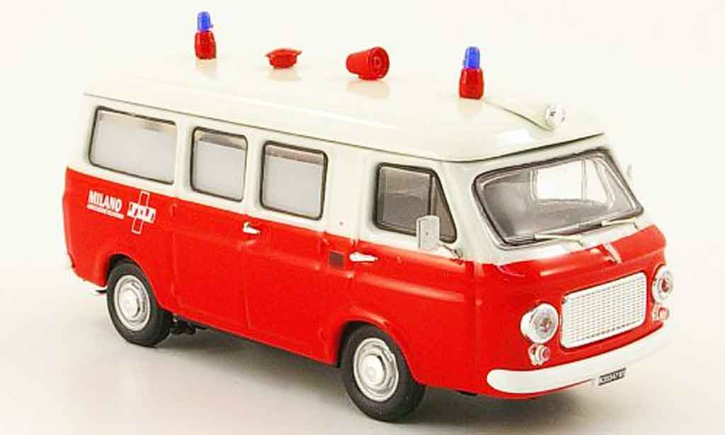 Fiat 238 1/43 Rio Ambulance Mailand KTW 1968 modelauto