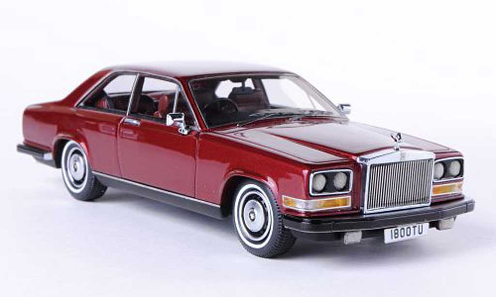 Rolls Royce Camargue 1/43 Neo rood RHD 1975 modelauto