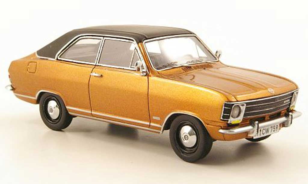 Opel Olympia 1/43 Neo A LS bronze/zwart lim. Aufl. 300 1970 modelauto
